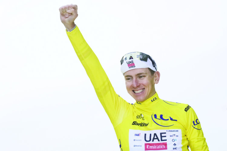Pogačar chases record-tying 5th Tour de France win